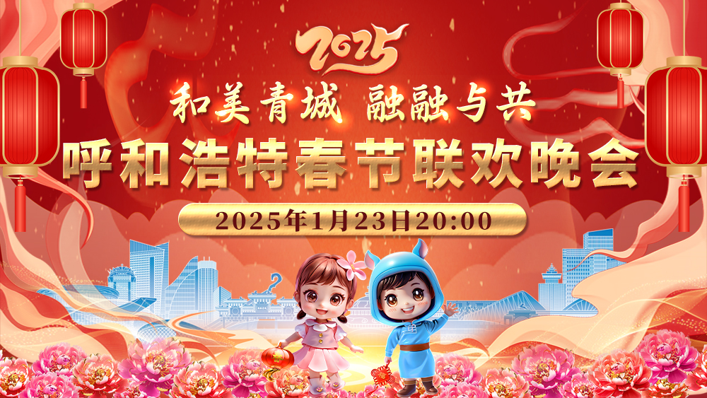 2025呼和浩特春节联欢晚会举行